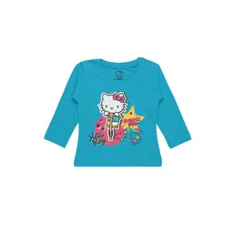 Bodycare Kids Girls Cotton Graphic Printed T-shirt-picture-48