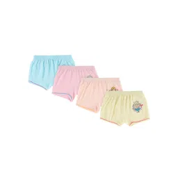 Bodycare Kids Girls Frozen Printed Pack Of 4 Shorts-picture-39