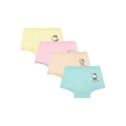 Bodycare Kids Girls Pack Of 4 Assorted Hello Kitty Printed Shorts image 1