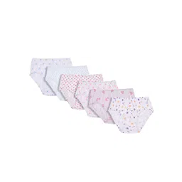 Bodycare Kids Girls Pack Of 6 Assorted Cotton Hipster Briefs-picture-33