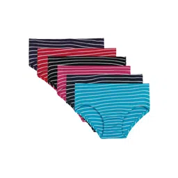 Bodycare Kids Girls Pack Of 6 Assorted Cotton Hipster Briefs-picture-32