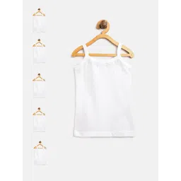 Bodycare Kids Girls Pack of 6 Solid Camisoles 39J_A-75-picture-40