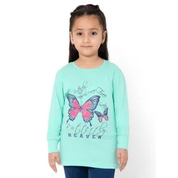 Bodycare Kids Girls Printed Cotton T-shirt-picture-52