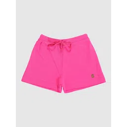 Bodycare Kids Girls Shorts Solid Pack of 1-Fuchsia-picture-22
