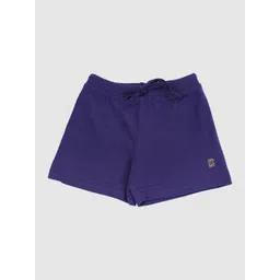 Bodycare Kids Girls Solid Pack of 1 Tomato Nice Navy Shorts-picture-16
