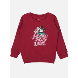 Bodycare Kids Girls Typography Printed Sweatshirt-picture-55