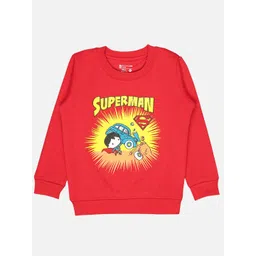 Bodycare Kids Infant Boys Superman Printed Fleece Sweatshirt-picture-28