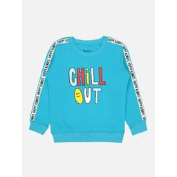 Bodycare Kids Infant Boys Typography Printed Fleece Pullover Sweatshirts-picture-54