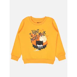 Bodycare Kids Infant Boys Typography Printed Fleece Sweatshirt-picture-34