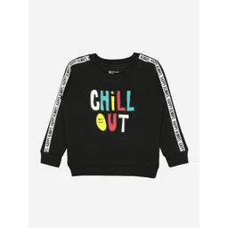 Bodycare Kids Infant Boys Typography Printed Fleece Sweatshirt-picture-19