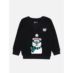 Bodycare Kids Infants Boys Graphic Printed Fleece Pullover Sweatshirt-picture-27