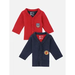 Bodycare Kids Pack Of 2 Assorted Self Designed Cotton Regular-Fit Innerwear Vests-picture-13