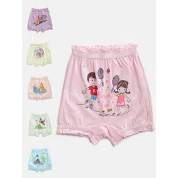 Bodycare Kids Pack of 6 Printed Bloomer Briefs 2200ABCDAB-45-picture-34