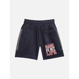 Bodycare Kids Proteens Boys Printed Shorts Pack of 1-Navy-picture-15