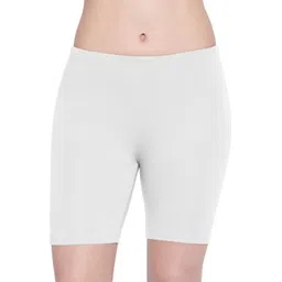 bodycare Solid Women White Cycling Shorts image 1