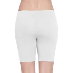 bodycare Solid Women White Cycling Shorts image 2