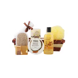 BodyHerbals 7 Pcs Tropical Coconut & Warm Vanilla Luxurious Skin Care Gift Set-picture-13