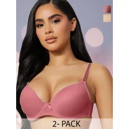 BODYMIST Pack of 2 Full Coverage Lightly Padded Cotton Rapid-Dry Bra-picture-18