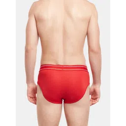 BODYX Men Low-Rise Basic Briefs BX10B-GRENADINE-S image 2