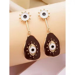 Bohey by KARATCART Contemporary Drop Earrings-picture-30