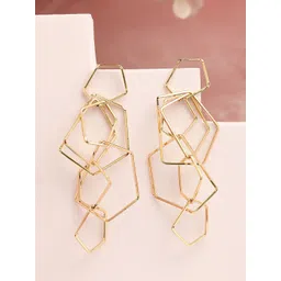 Bohey by KARATCART Contemporary Drop Earrings-picture-27