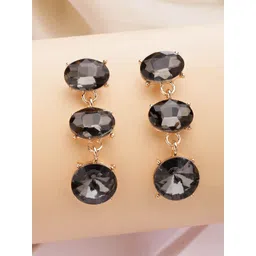 Bohey by KARATCART Contemporary Drop Earrings image 1