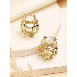 Bohey by KARATCART Contemporary Hoop Earrings-picture-27