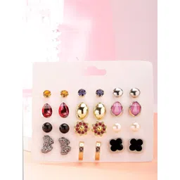 Bohey by KARATCART Contemporary Studs Earrings-picture-37