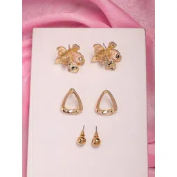 Bohey by KARATCART Contemporary Studs Earrings-picture-35