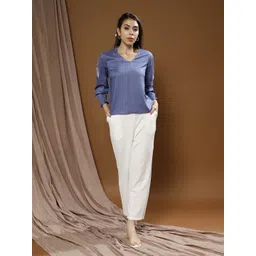 Boho By Athena Floral Embroidered Puff Sleeve Blouson Top-picture-24