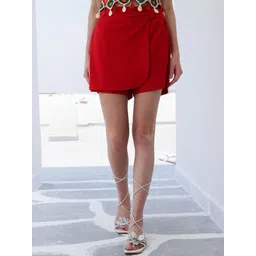 Boho By Athena Women Above Knee Length Skorts-picture-16