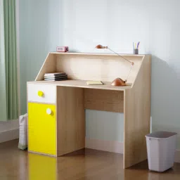 boingg! - a happy start Elementary Study Table In Oak & Yellow Colour-picture-33