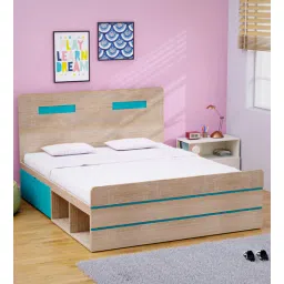 boingg! - a happy start Groovy Love Kids Double Bed with Storage In Oak Colour-picture-15