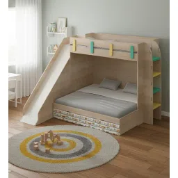boingg! - a happy start SimpleSlides Bunk Bed With Slide In Oak Colour-picture-34