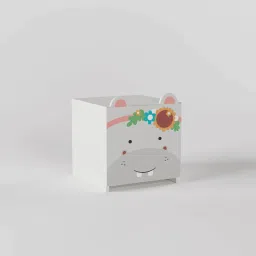 boingg! - a happy start Wild Things Bedside Table in White Colour-picture-10