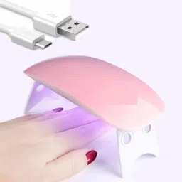 bold and wide 6W LED UV Nail Polish Dryer Curing Lamp Light Portable for Gel Based Polishes Nail Polish Dryer Nail Polish Dryer (UV Power 6 W) Nail Polish Dryer-picture-38