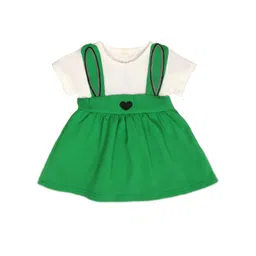 Bold N Elegant Girls Cartoon Pinafore Mini Dress-picture-37