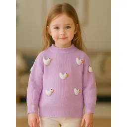 Bold N Elegant Girls Humour and Comic Pullover with Embroidered Detail-picture-13