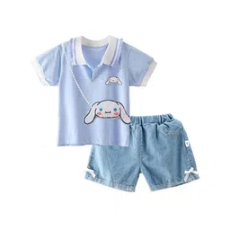 Bold N Elegant Girls T-shirt with Shorts-picture-33