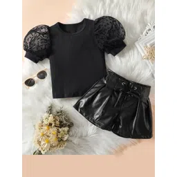 Bold N Elegant Girls Top with Shorts-picture-17