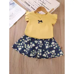 Bold N Elegant Girls Top with Shorts-picture-29