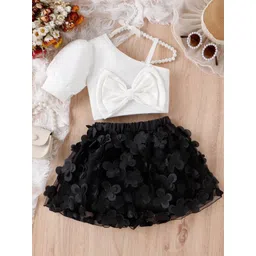 Bold N Elegant Girls Top with Skirt-picture-36