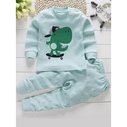 Bold N Elegant Kids Pure Cotton Long Sleeves T-shirt With Pyjama-picture-46