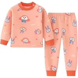 bold n elegant Unisex-Kids Fleece Printed Clothing Pyjama Set-picture-10