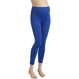 bold n elegant Warm Fleece Light Blue Comfortable Maternity wear Pregnancy Belly Pants Leggings with Adjustable Elastic Waist-picture-45