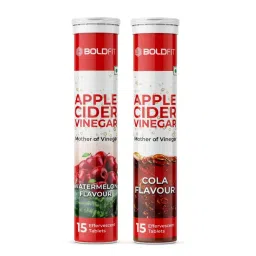 Boldfit Apple Cider Vinegar Tablets For Weight Loss With Mother Acv Effervescent Tablets For Immunity,Digestion,Acv Tablets Acv Apple Cider Vinegar Tablet-Watermelon&Cola Flavor 30 Tablets-2 Pack-picture-34