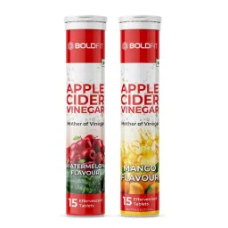 Boldfit Apple Cider Vinegar Tablets For Weight Loss With Mother Acv Effervescent Tablets For Immunity,Digestion,Acv Tablets Acv Tablet With Watermelon&Mango Flavor-(Pack Of 2) 30 Tablets-picture-33
