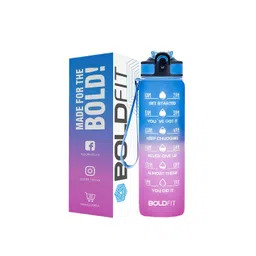 BOLDFIT Fuchsia Sipper Water Bottle-picture-38