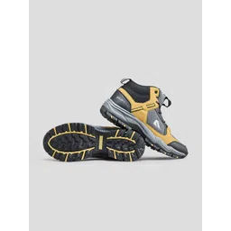 BOLDFIT Men Colourblocked High-Top Trekking Shoes-picture-28