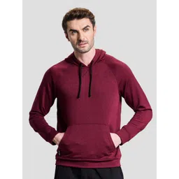 BOLDFIT Men Hooded Neck Full Sleeves Pullover Kangaroo Pocket Sweatshirt-picture-33